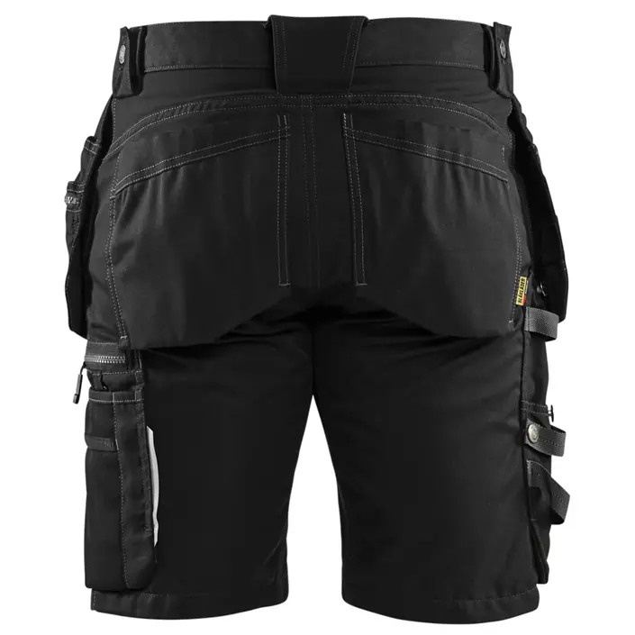 Blåkläder craftsman shorts, Black, large image number 1