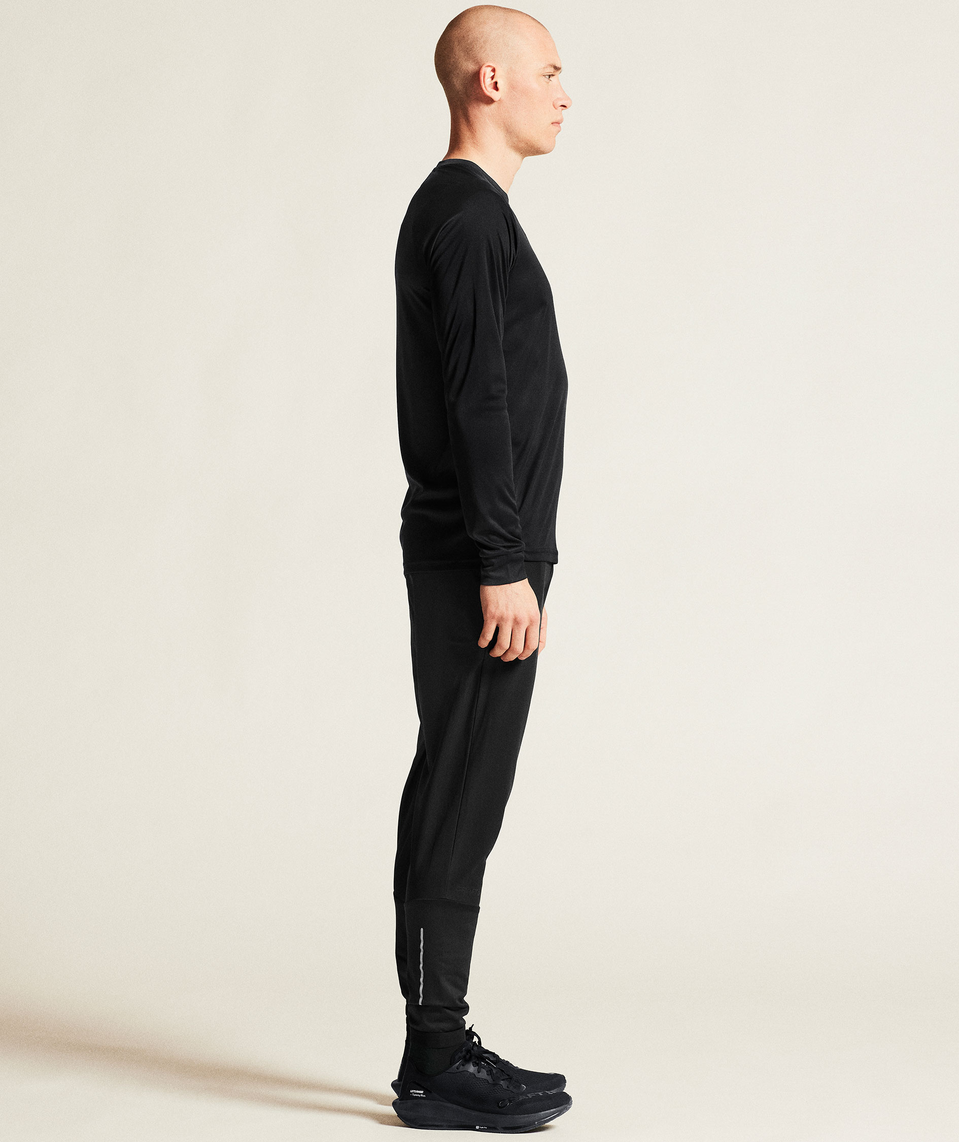 Craft Rush 2.0 l&aring;ng&auml;rmad T-shirt, Black, large image number 3