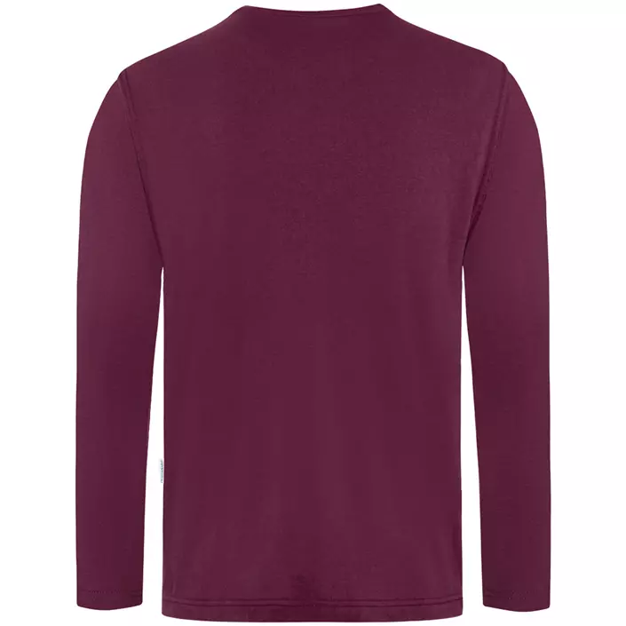 Karlowsky Casual-Flair langermet T-skjorte, Aubergine, large image number 2