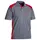 Blåkläder polo T-shirt, Grey/Red, Grey/Red, swatch