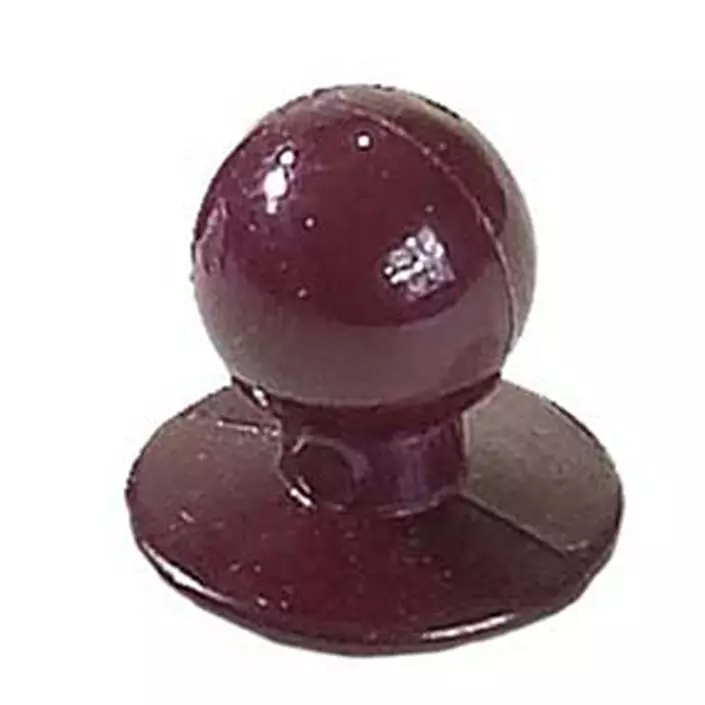 Nybo Workwear chefs buttons, Bordeaux, Bordeaux, large image number 0