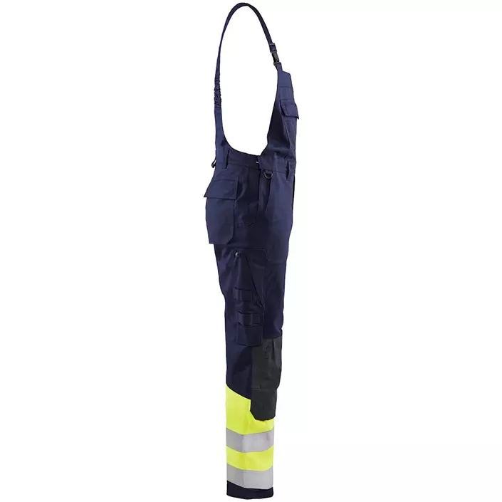 Blåkläder Multinorm Latzhose, Marine/Hi-Vis gelb, large image number 2
