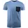 J. Harvest Sportswear Portwillow T-skjorte, Blue melange, Blue melange, swatch