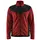 Blåkläder knitted jacket with softshell, Burnt Red/Black, Burnt Red/Black, swatch