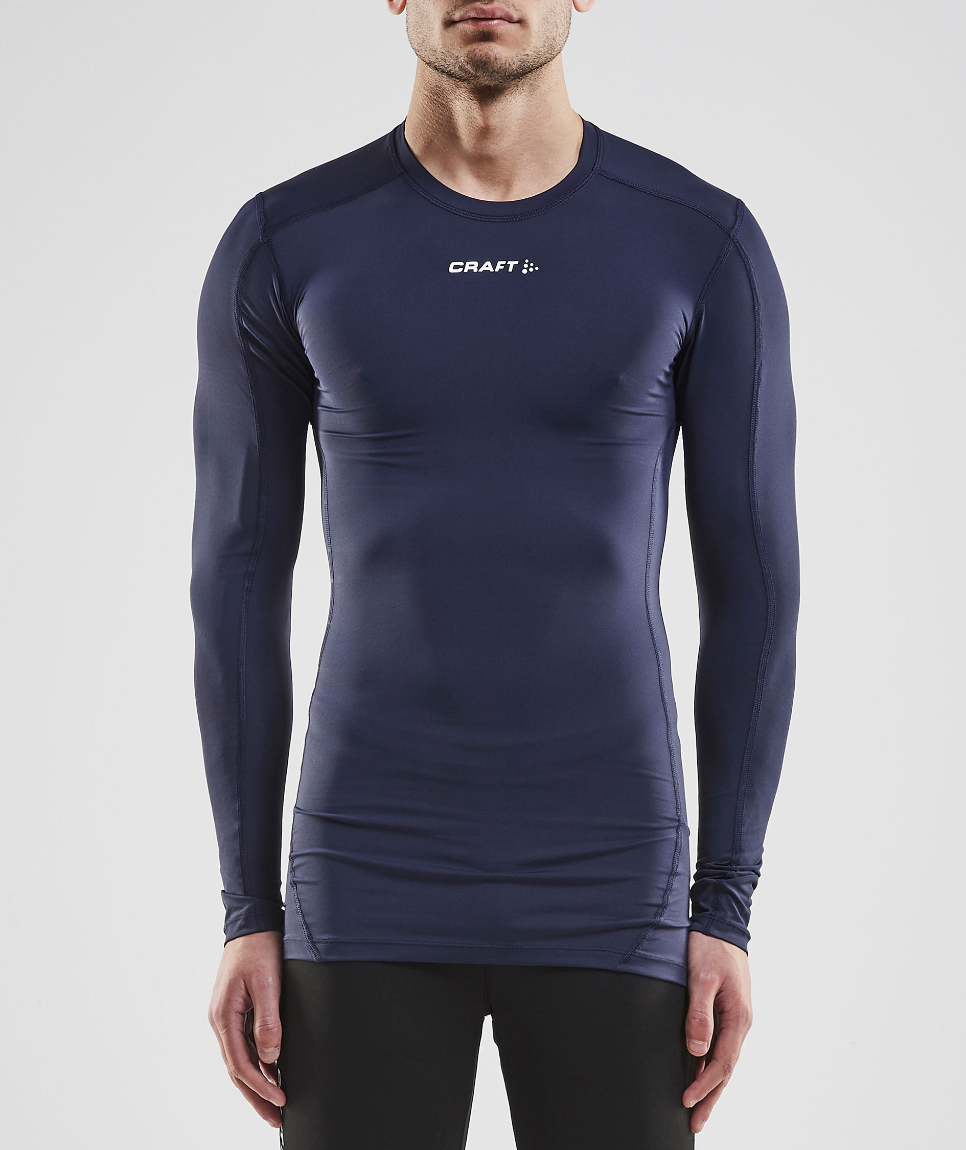 Craft Pro Control Compression long-sleeved T-shirt, Navy, large image number 3
