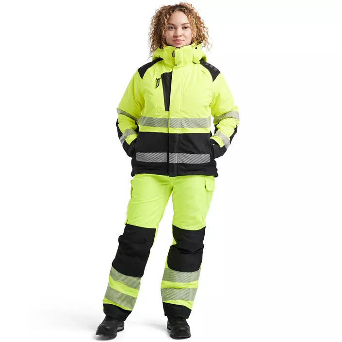 Blåkläder Damen Winterjacke, Hi-vis Gelb/Schwarz, large image number 1