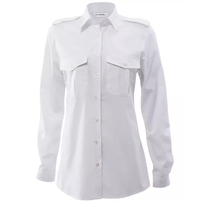 Kümmel Diane Classic fit dameskjorte, Hvid, large image number 0