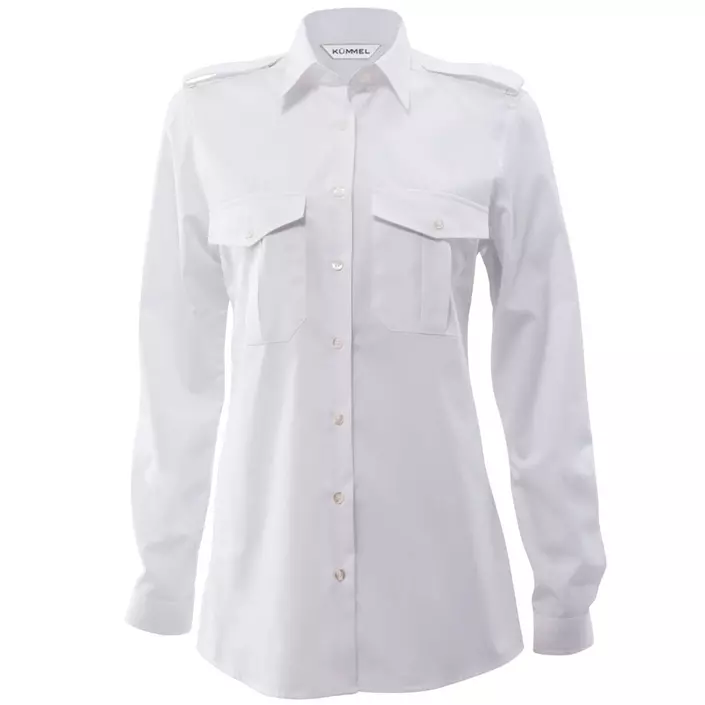 Kümmel Diane Classic fit dameskjorte, Hvid, large image number 0