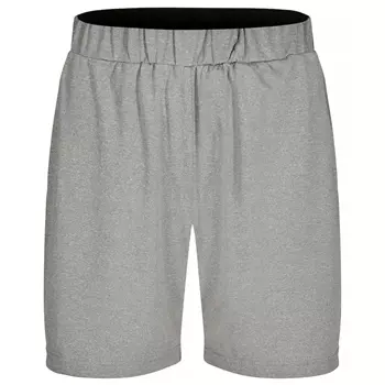 Clique Basic Active shorts for barn, Grey melange