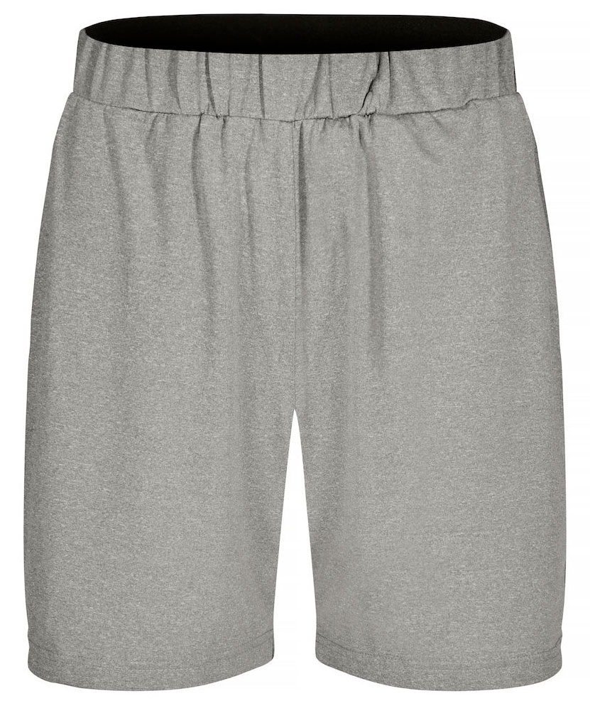 Clique Basic Active shorts for kids, Grey melange