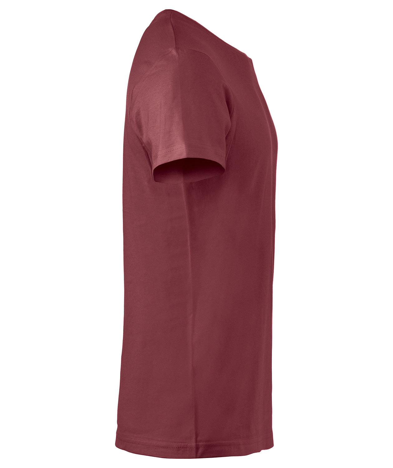 Clique Basic T-shirt, Bordeaux, large image number 3
