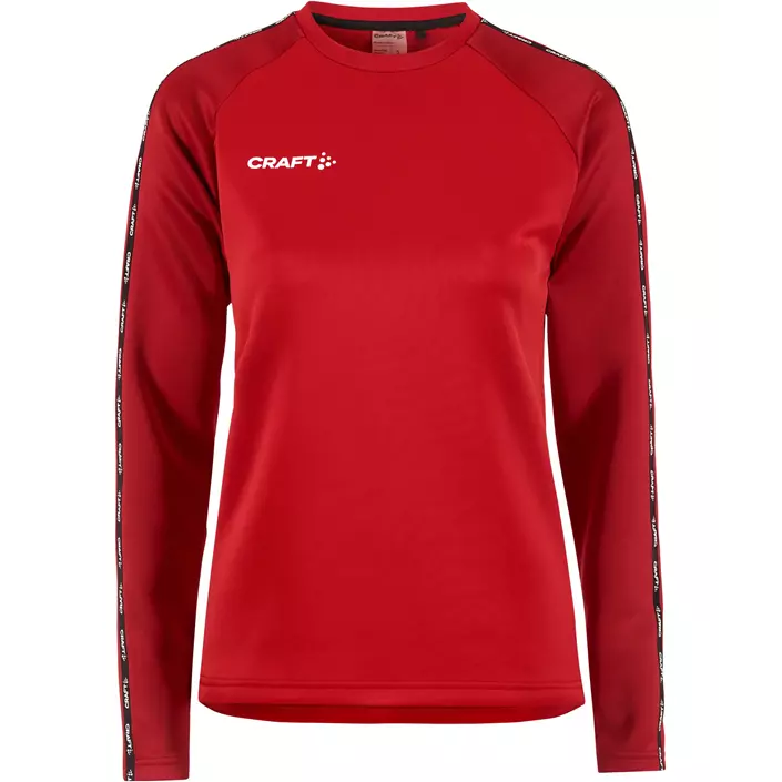 Craft Squad 2.0 women's training pullover, Bright Red-Express, large image number 0