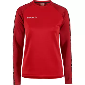 Craft Squad 2.0 women's training pullover, Bright Red-Express