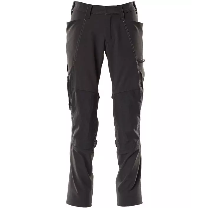 Mascot Accelerate work trousers full stretch, Black, large image number 0