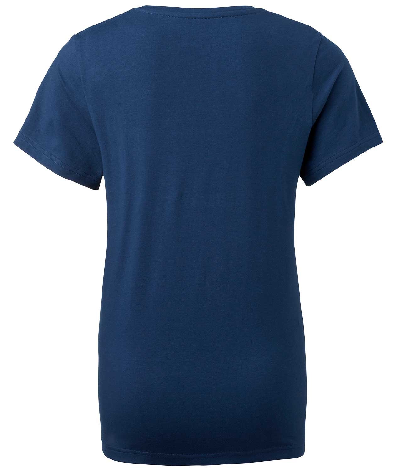 South West Nora &oslash;kologisk dame T-shirt, Indigobl&aring;, large image number 2