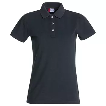 Clique Premium women's polo shirt, Antracit Melange