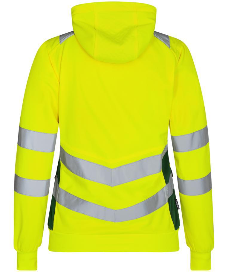 Engel Safety women's hoodie, Hi-vis yellow/Green, large image number 2