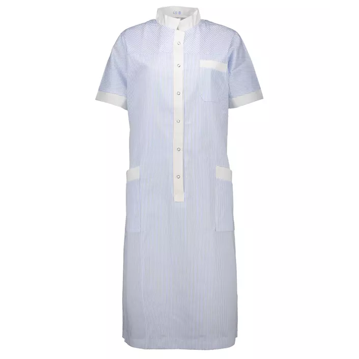 Borch Textile 0519 kjole 180 gsm, Svag blå/Hvid stribet, large image number 0