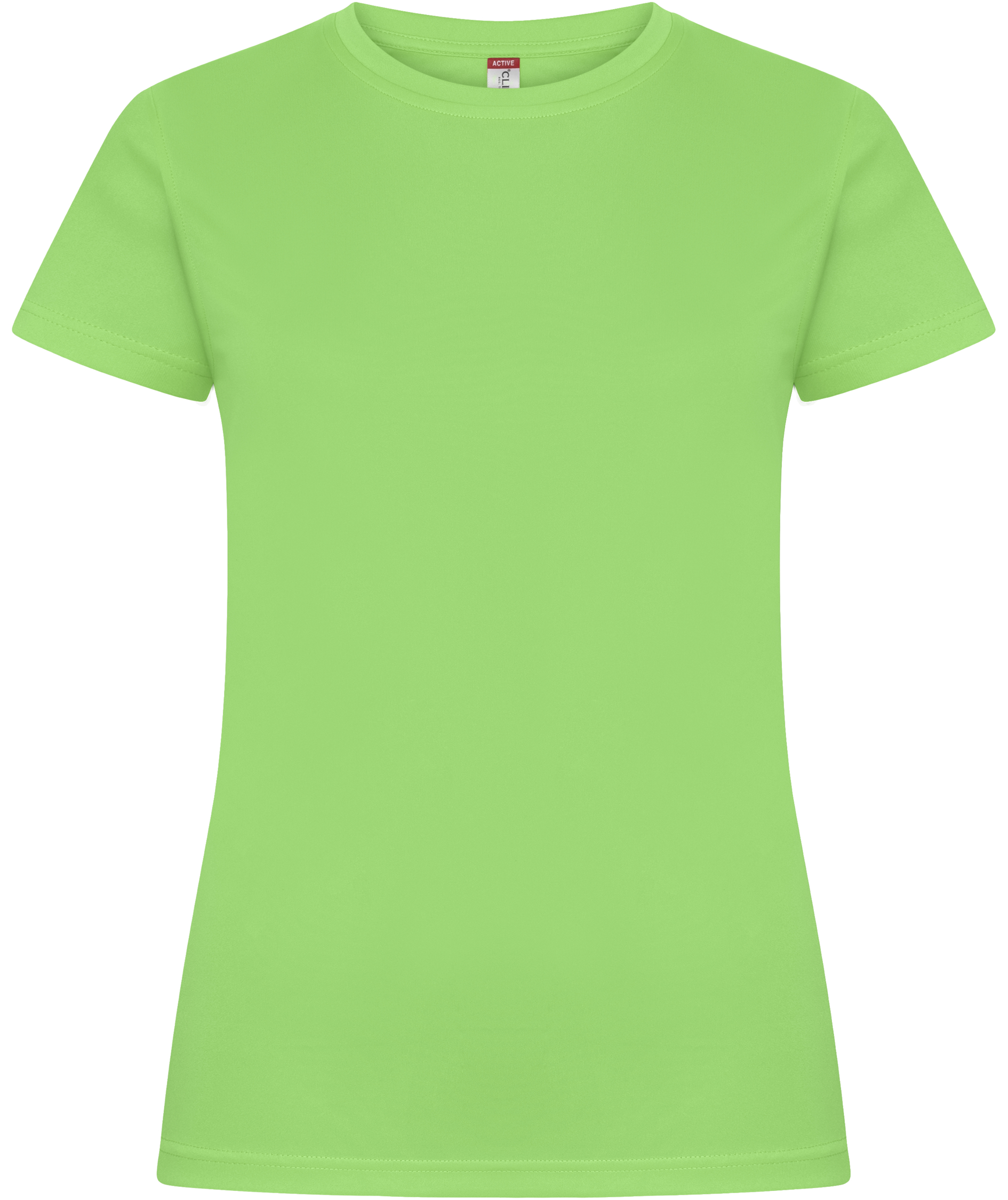 Clique Basic Active-T dame T-shirt, Active Green, Active Green, swatch