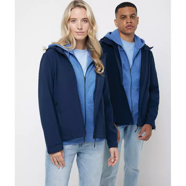 Iqoniq Makalu softshelljacka dam, Marin, large image number 1