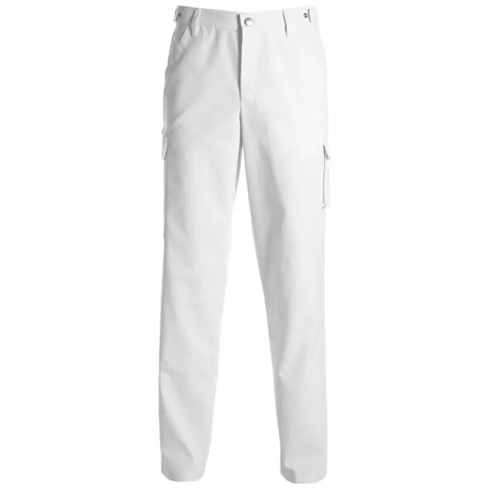 Kentaur bukse  med lårlomme, HACCP-godkjent, Hvit, large image number 0