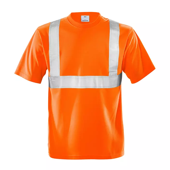 Fristads T-skjorte 7411, Hi-vis Orange, large image number 0