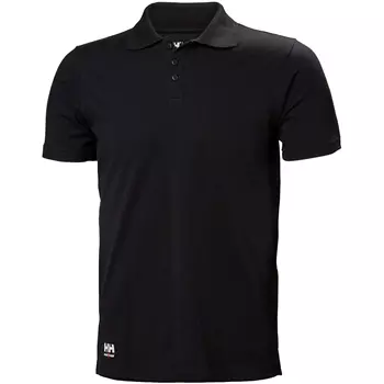 Helly Hansen Manchester polo T-shirt, Black