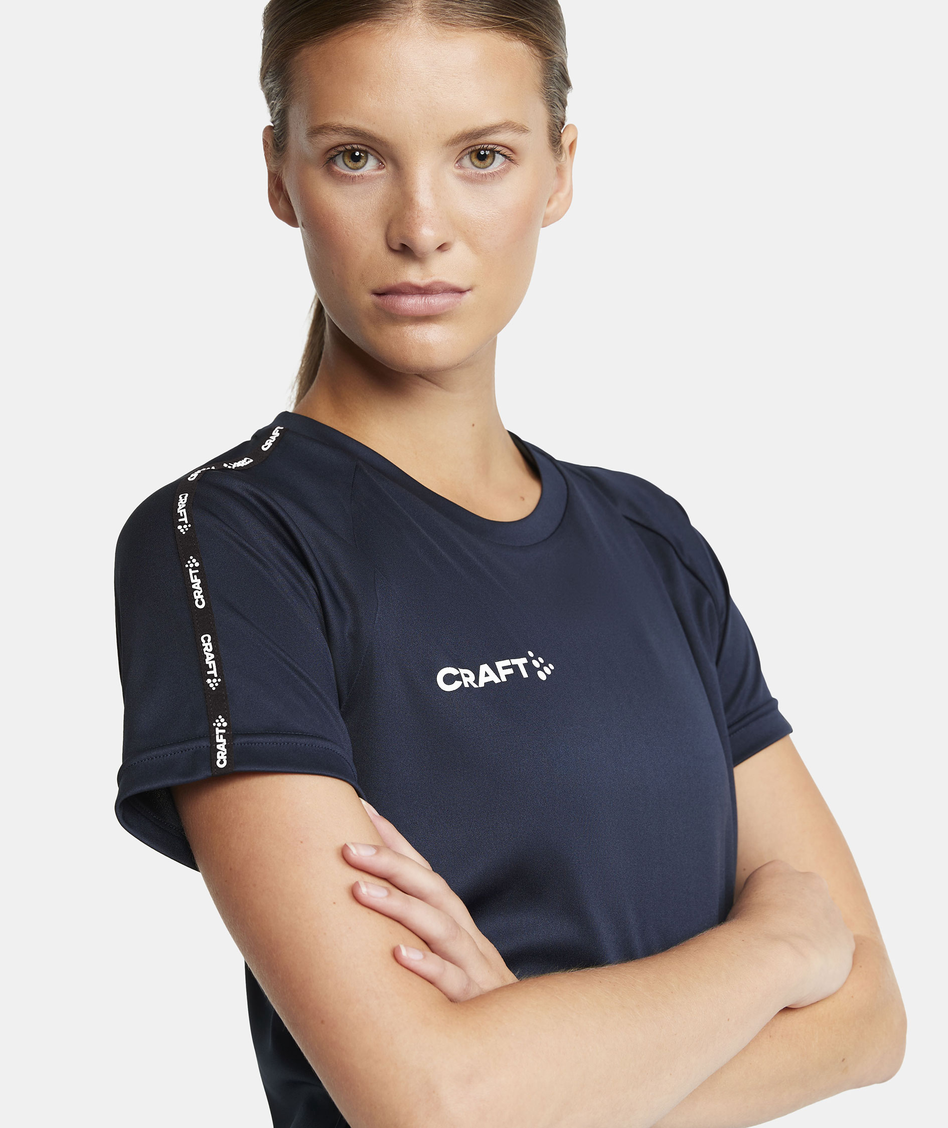 Craft Squad 2.0 Contrast women's t-shirt, Navy, large image number 3