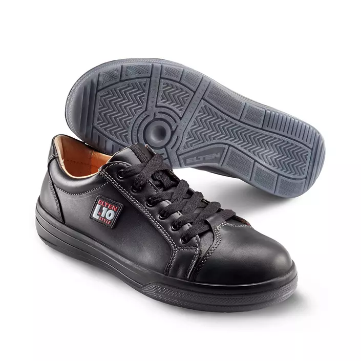 Elten Onyx Low work shoes O2, Black, large image number 0