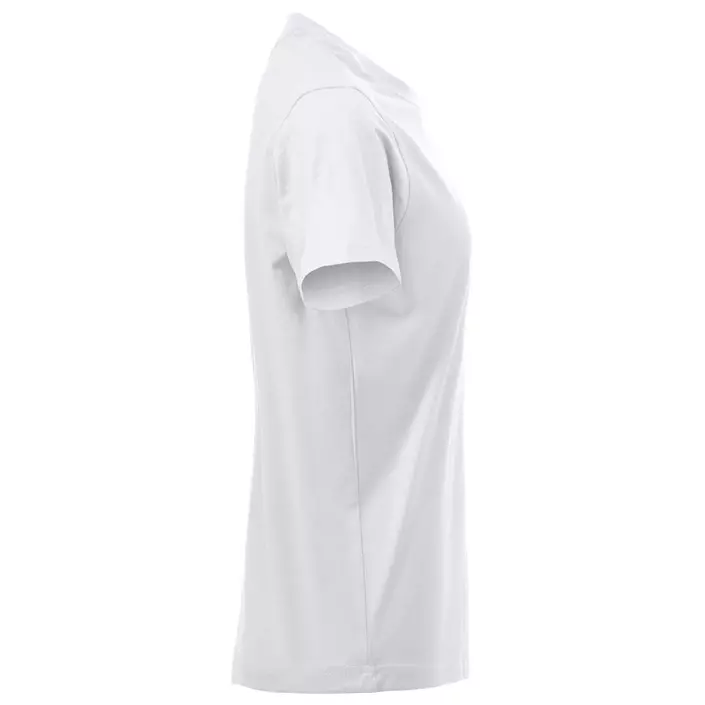 Clique Premium dame T-shirt, Hvid, large image number 3