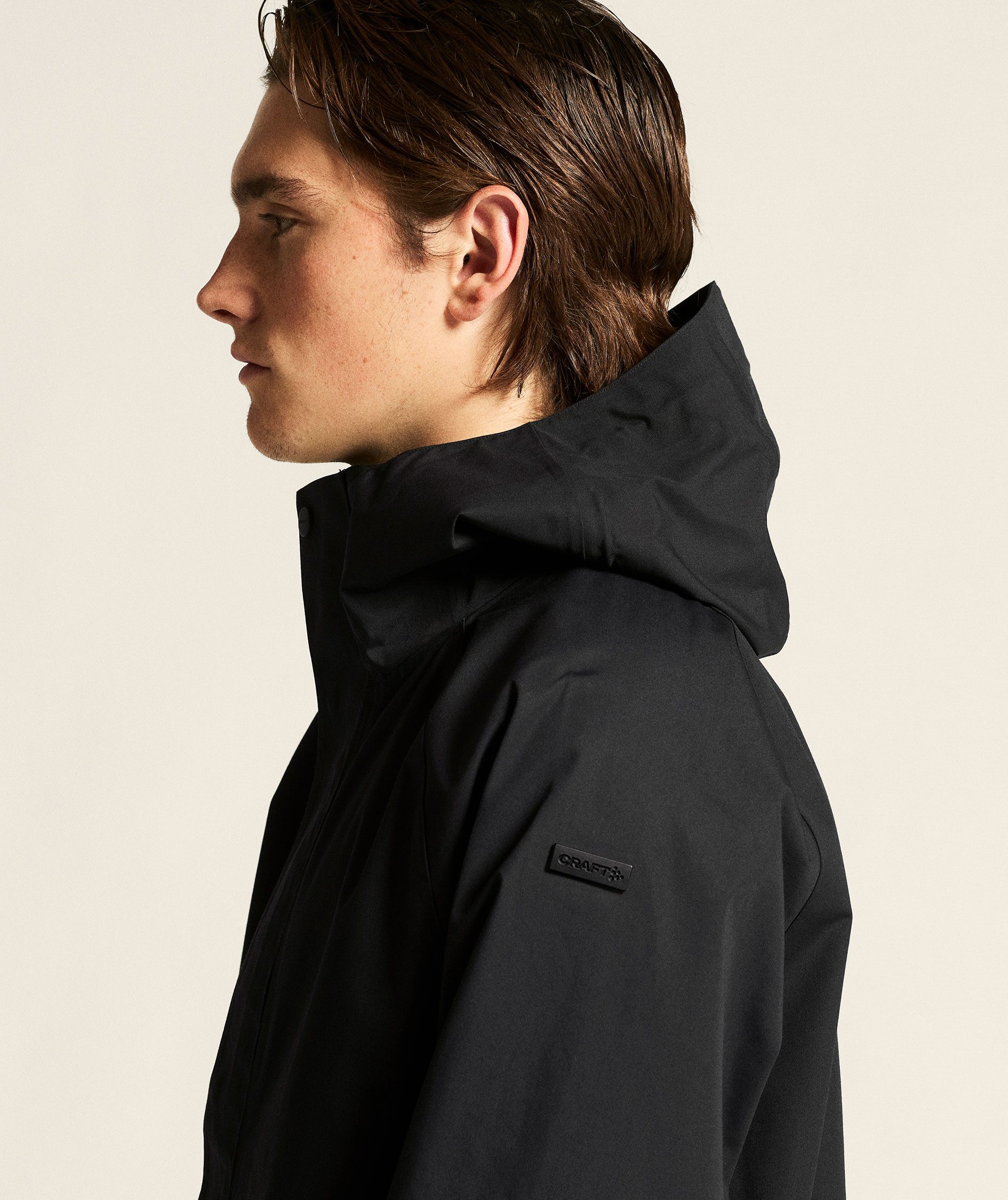 Craft Urban Parka Shelljacke, Black, large image number 7