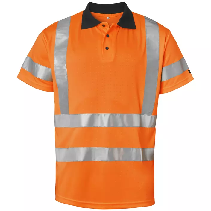 Top Swede polo T-shirt 226, Hi-vis Orange, large image number 0