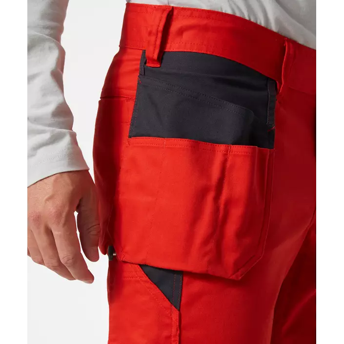 Helly Hansen Manchester work trousers, Alert red/ebony, large image number 5