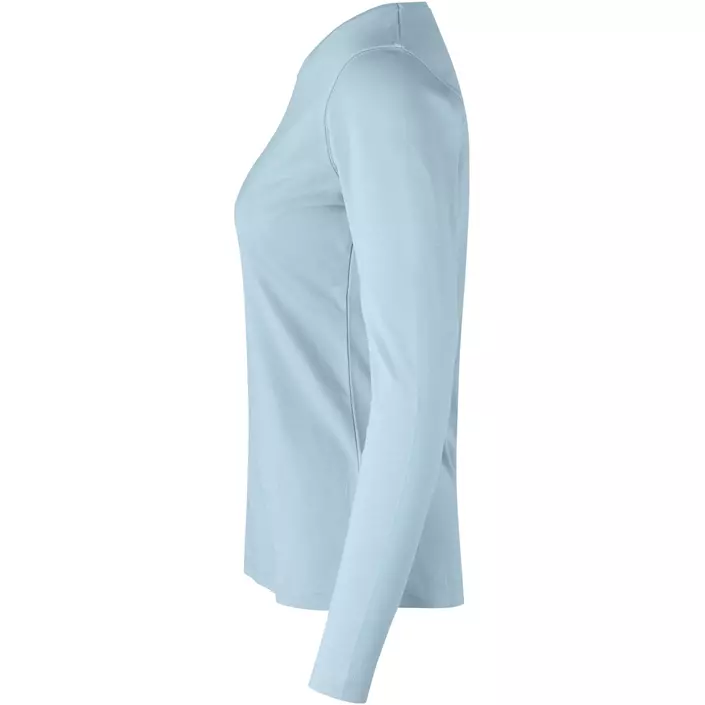 ID Interlock long-sleeved women's T-shirt, 100% cotton, Lightblue, large image number 2
