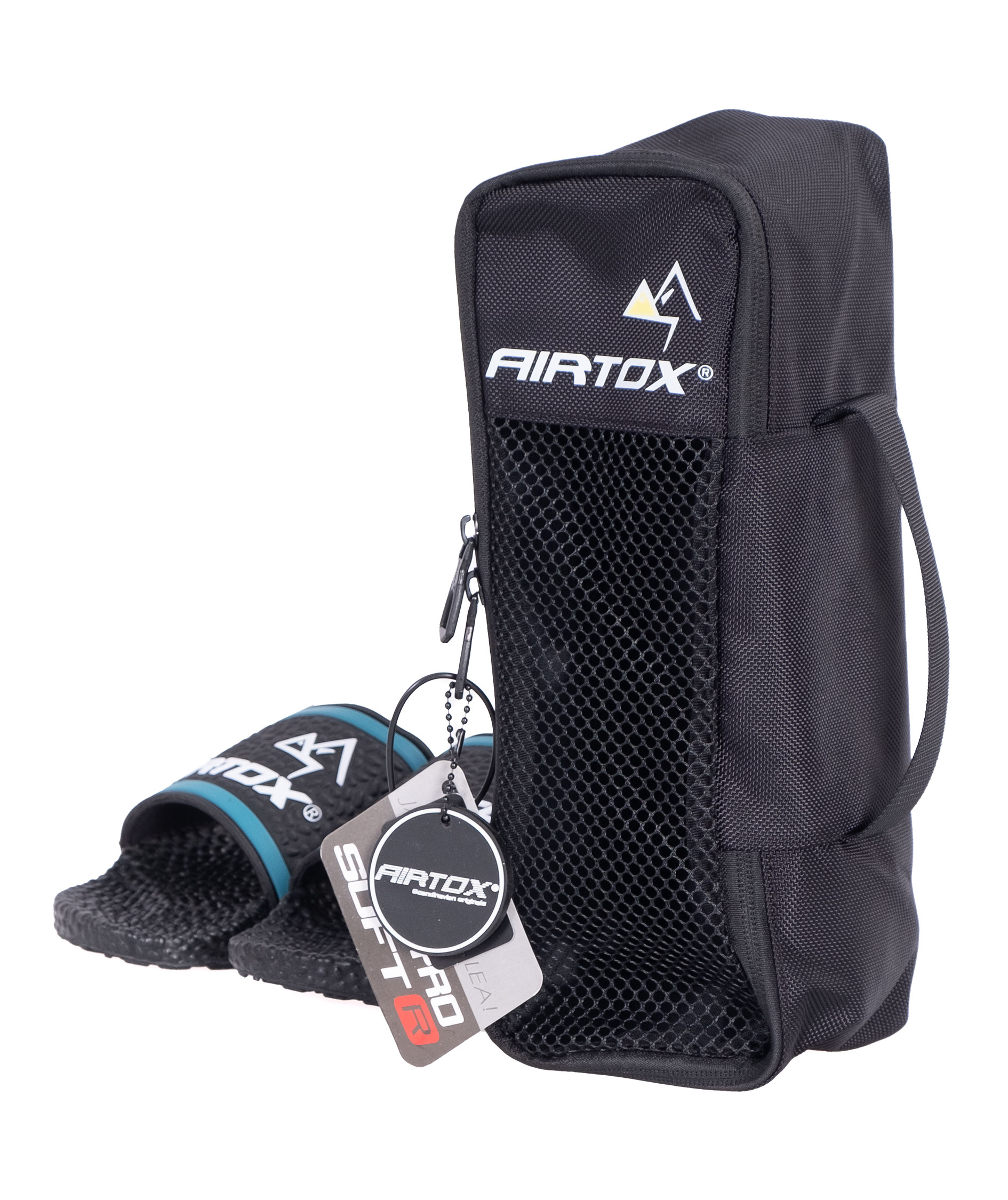 Airtox Flip Flop shower sandals, Black, large image number 1