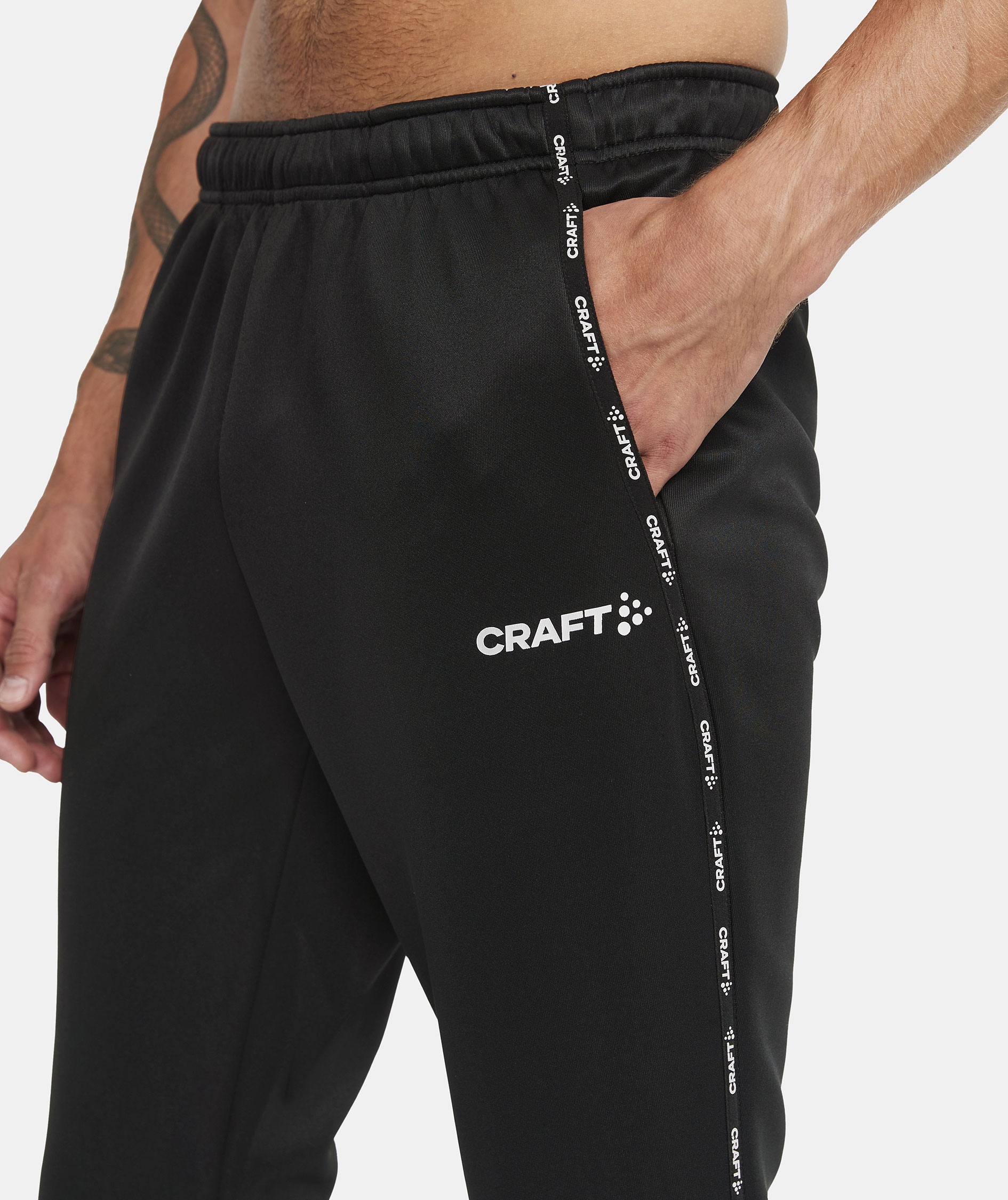 Craft Squad 2.0 training pants, Black, large image number 5