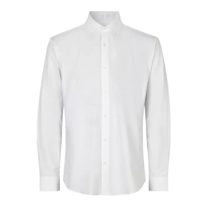 Seven Seas hybrid Modern fit skjorta, Vit, large image number 0