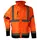 Lyngsøe work rain jacket FOX6055, Hi-vis Orange, Hi-vis Orange, swatch