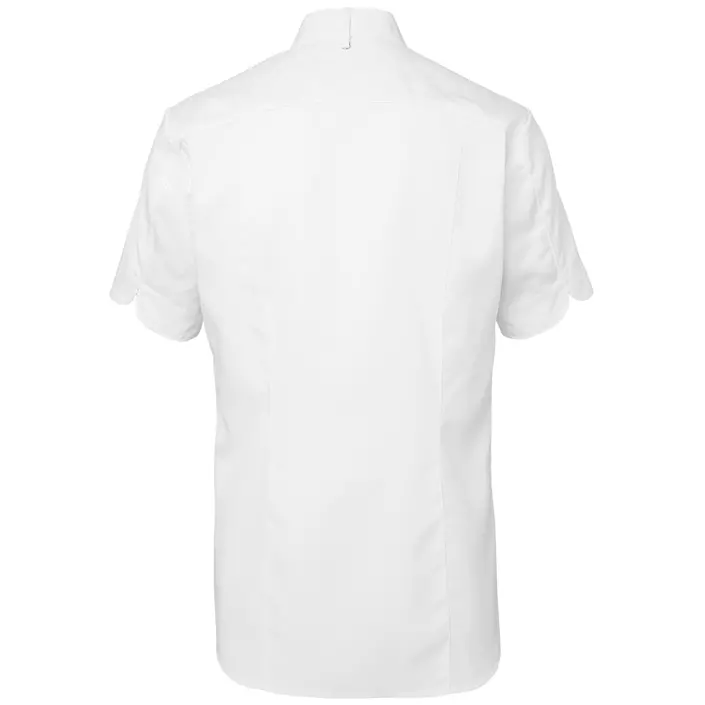 Segers 1023 slim fit short-sleeved chefs shirt, White, large image number 2