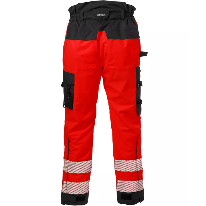 Fristads Airtech shell trousers 2515, Hi-vis Red/Black, large image number 3