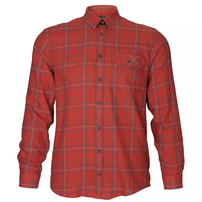 Seeland Range flannel shirt, Ketchup check, large image number 0