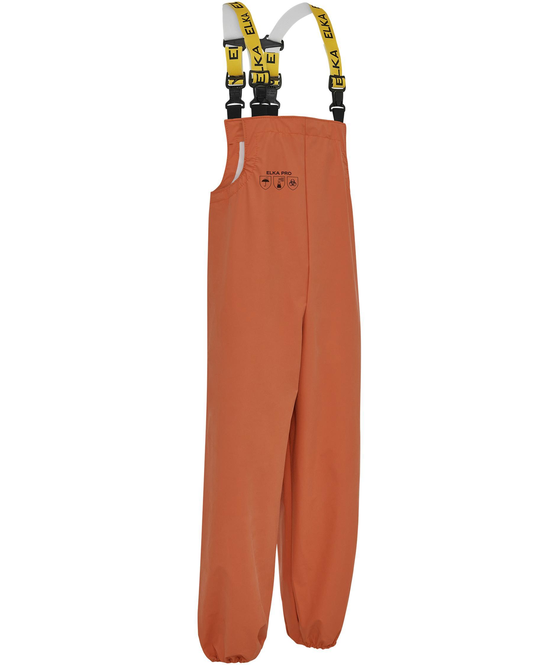 ELKA PRO PU bib and brace trousers