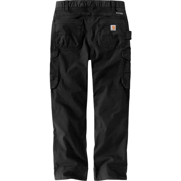 Carhartt Steel rugged cargo arbejdsbukser, Black, large image number 2