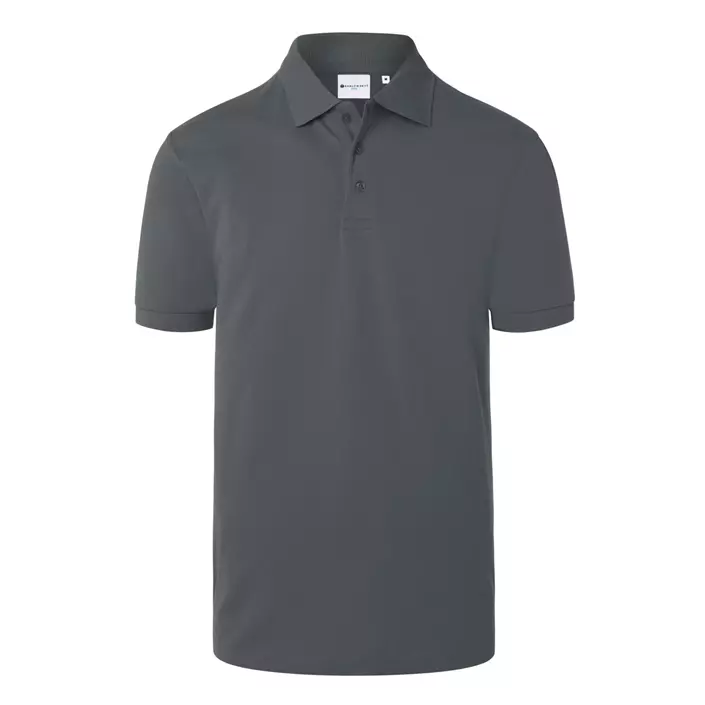 Karlowsky Basic polo T-shirt, Anthracite, large image number 0