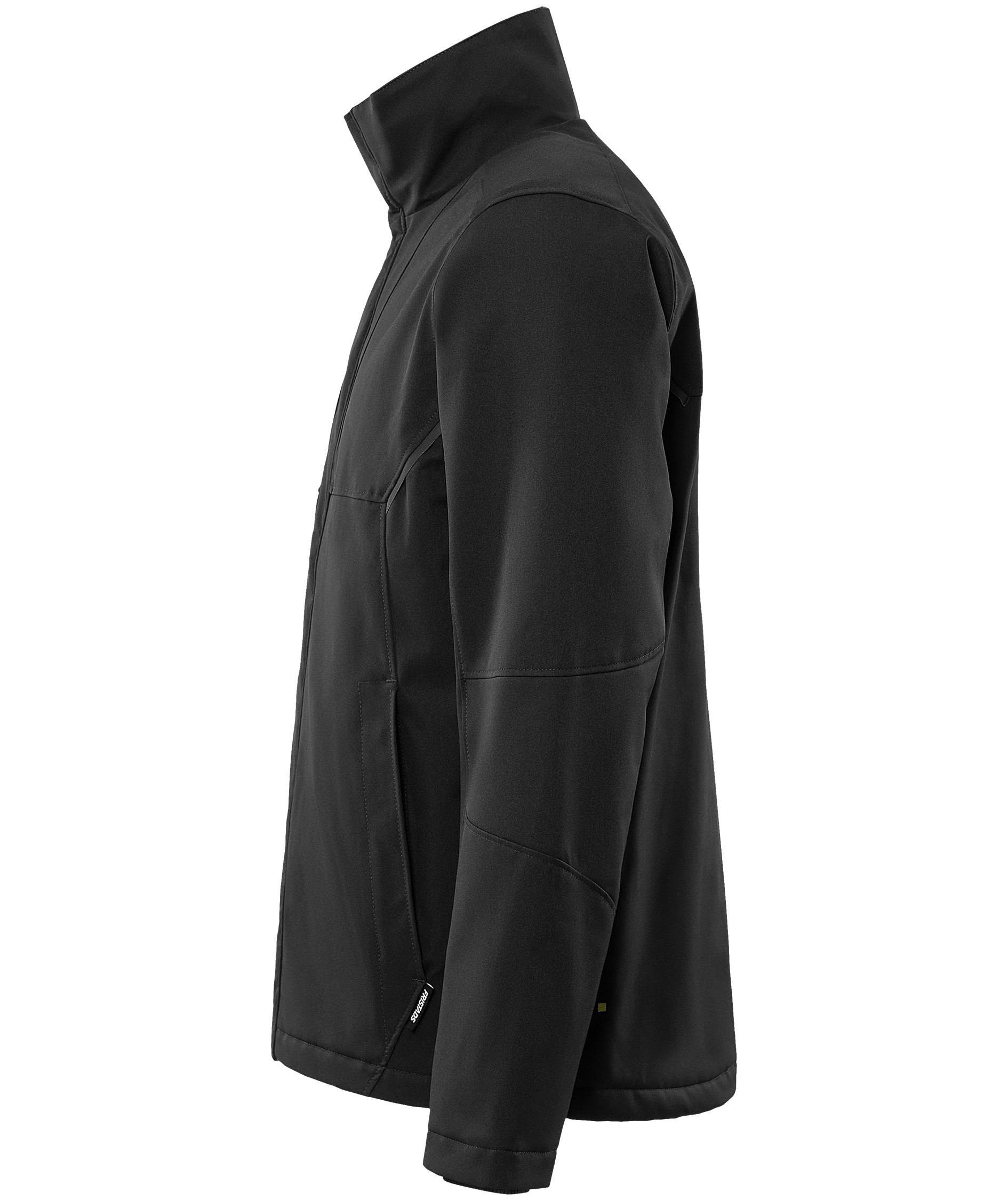 Fristads softshell vinterjacka 4931 GSW full stretch, Svart, large image number 5