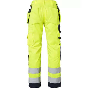 Top Swede craftsman trousers 2516, Hi-vis Yellow/Black