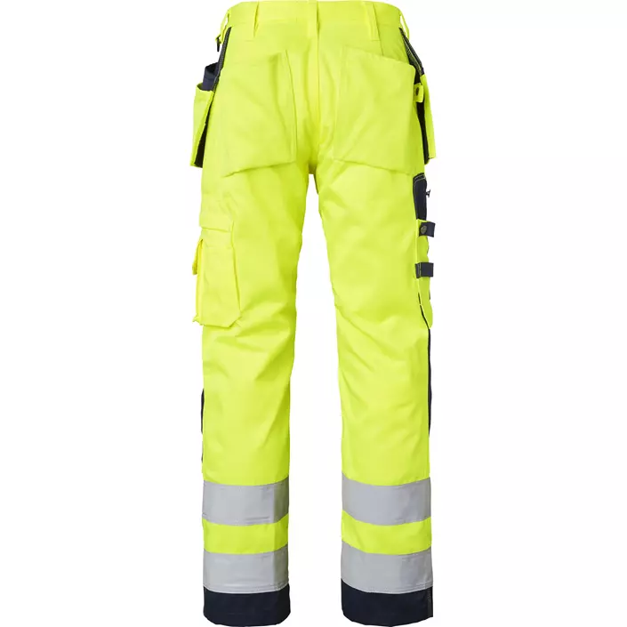 Top Swede craftsman trousers 2516, Hi-vis Yellow/Black, large image number 1