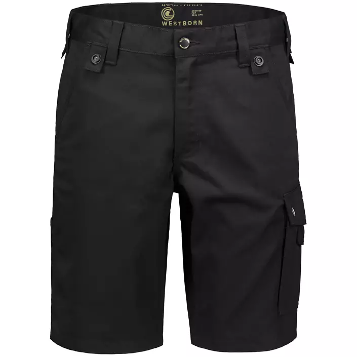 Westborn Core arbejdsshorts, Black, large image number 0