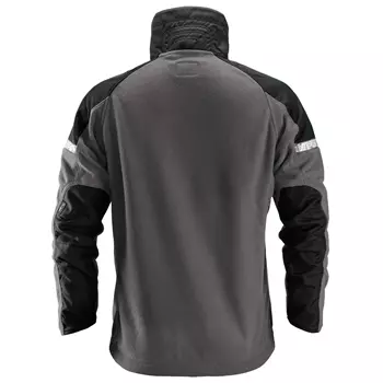 Snickers AllroundWork fleece jacket 8005, Steel Grey/Black