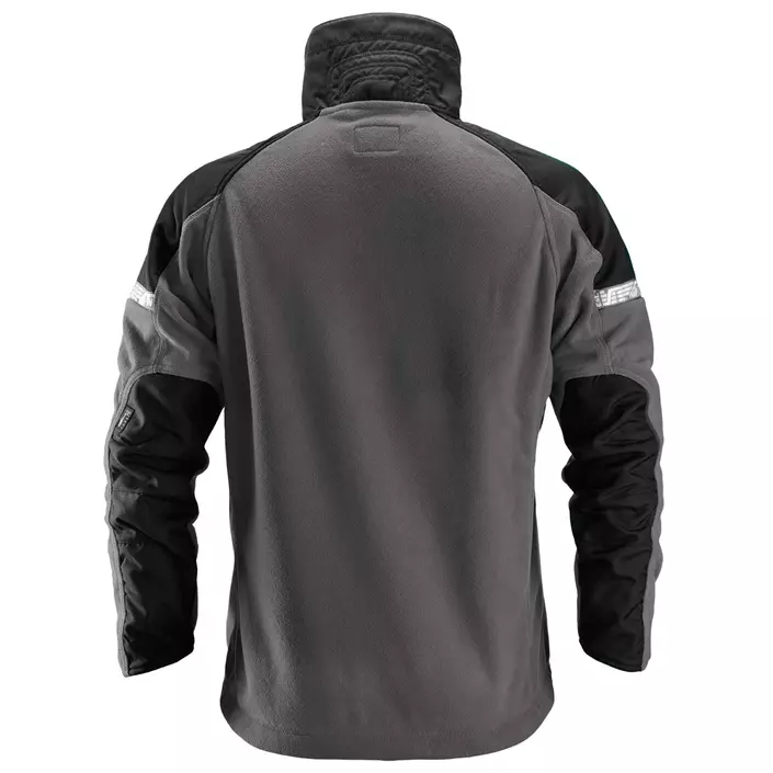 Snickers AllroundWork fleece jacket 8005, Steel Grey/Black, large image number 1